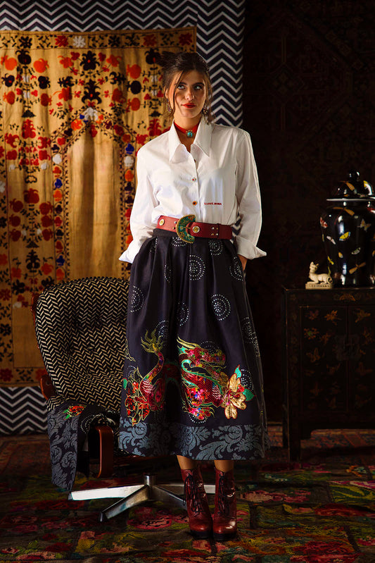 Chinoiserie Full Skirt