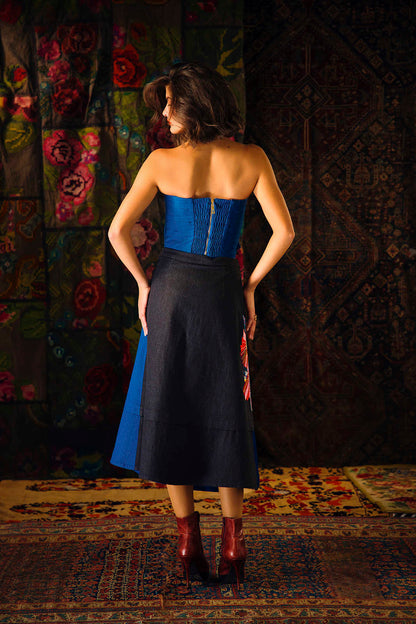 Khayameya Denim Skirt