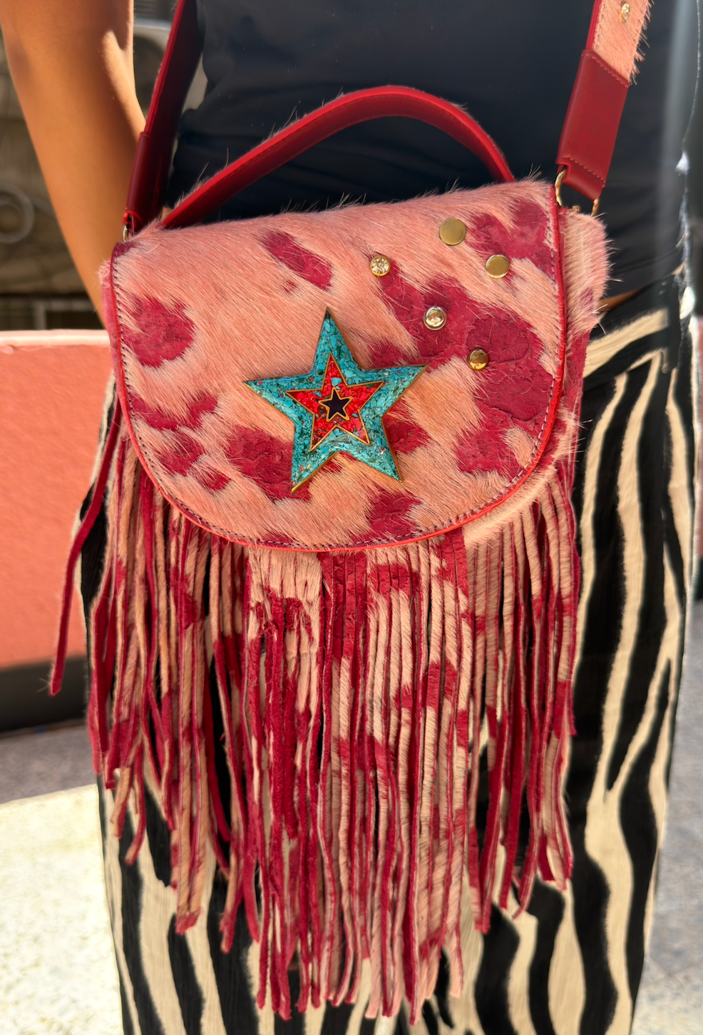 Mini Fringe Bag