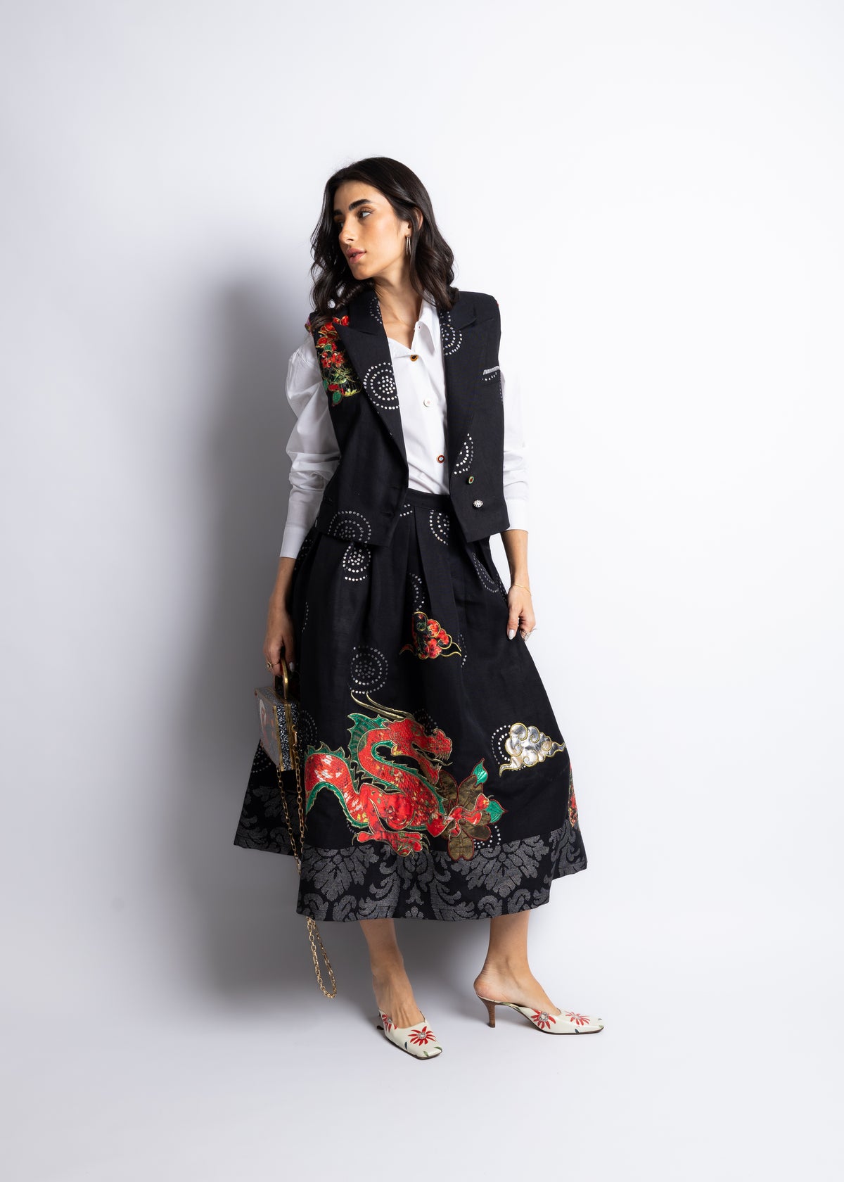 Chinoiserie Full Skirt