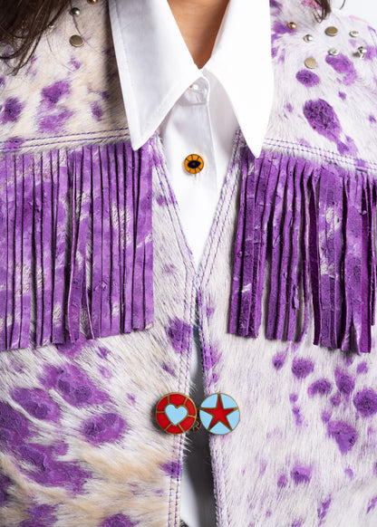 Cow Hide Vest