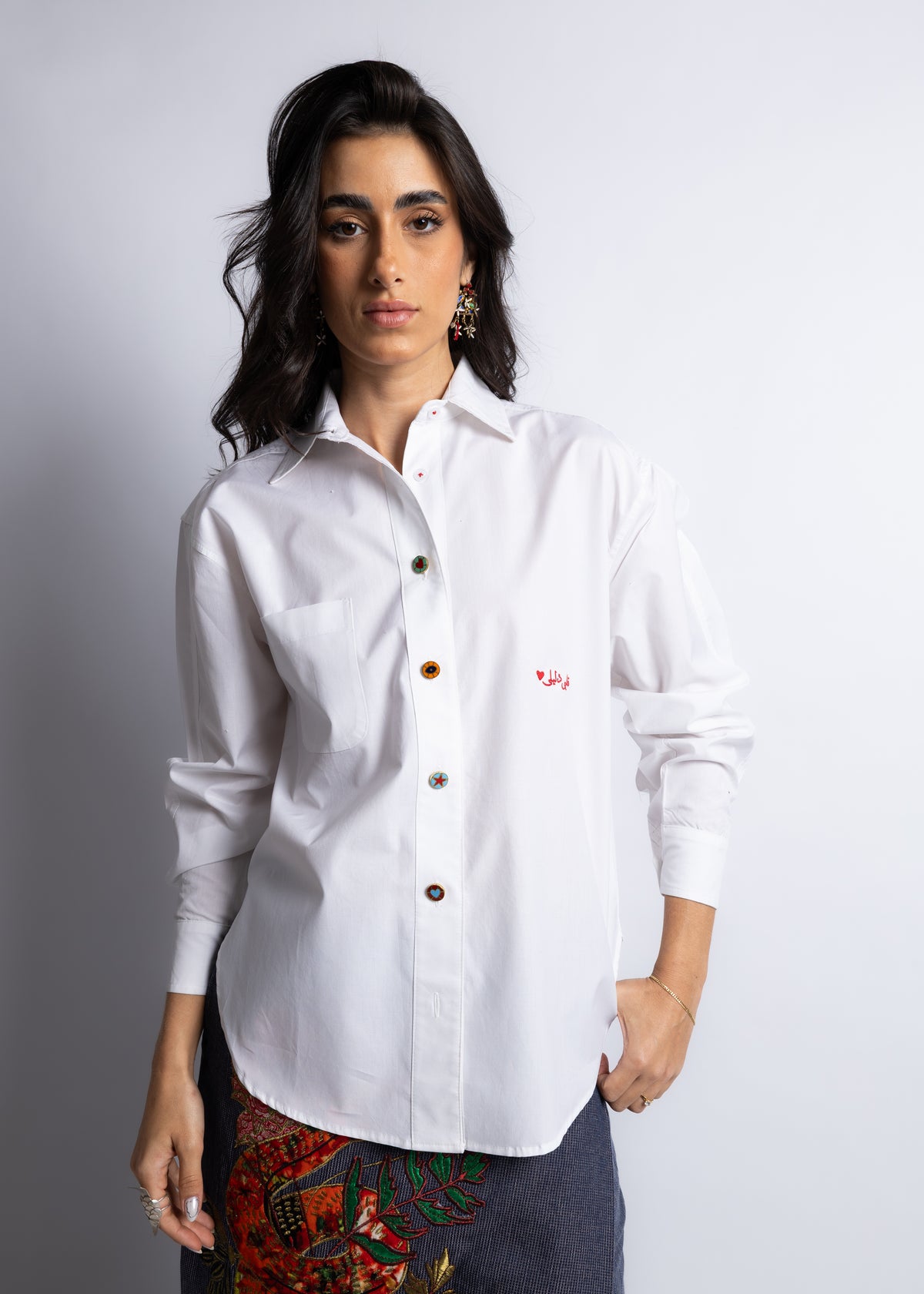 Oversized White Shirt