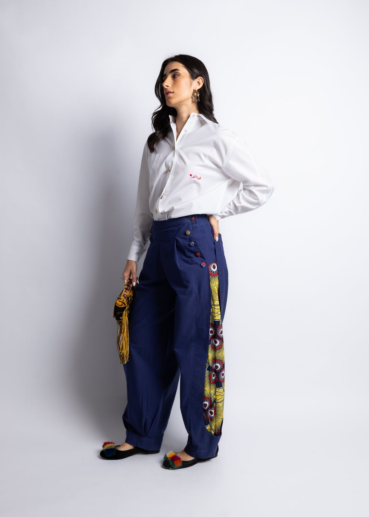 Cut out African Pants