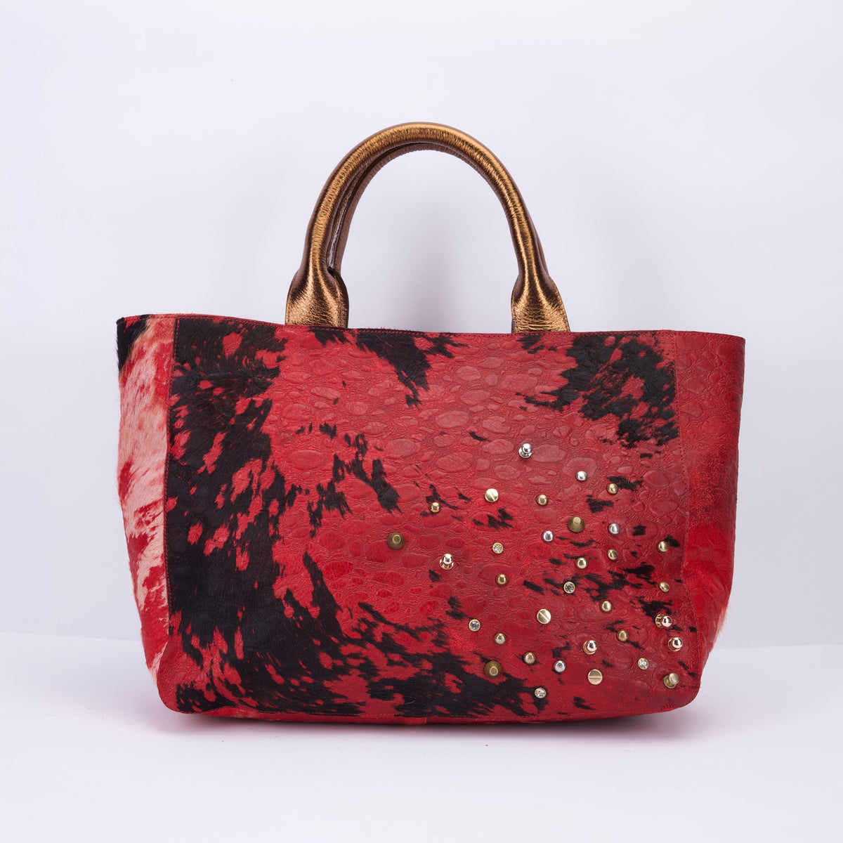 Cowgirl Tote in Red