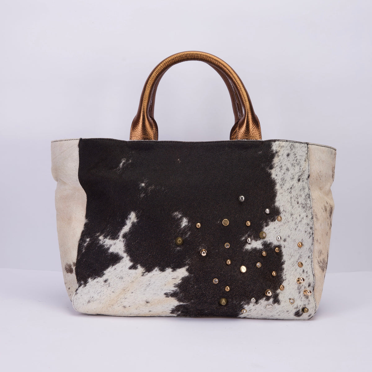 Cowgirl Tote in Black and White