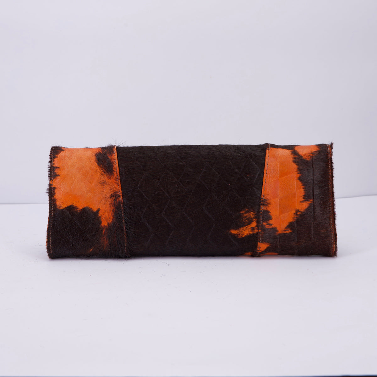 Cleo Clutch in Orange