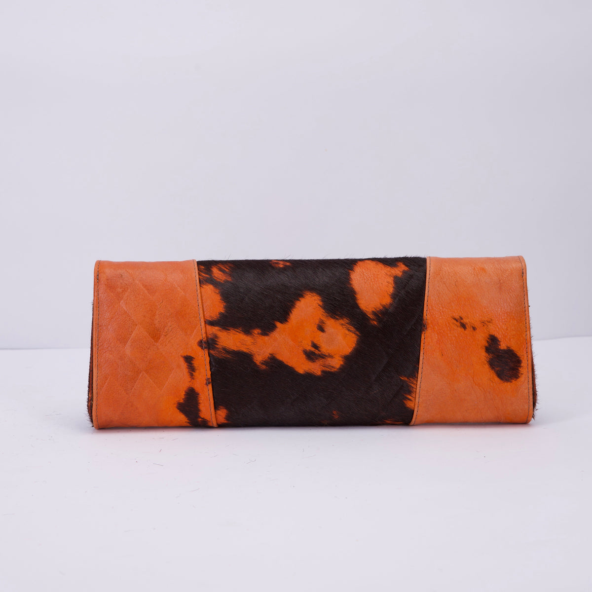 Cleo Clutch in Orange
